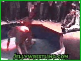 hot babes jelly wrestling